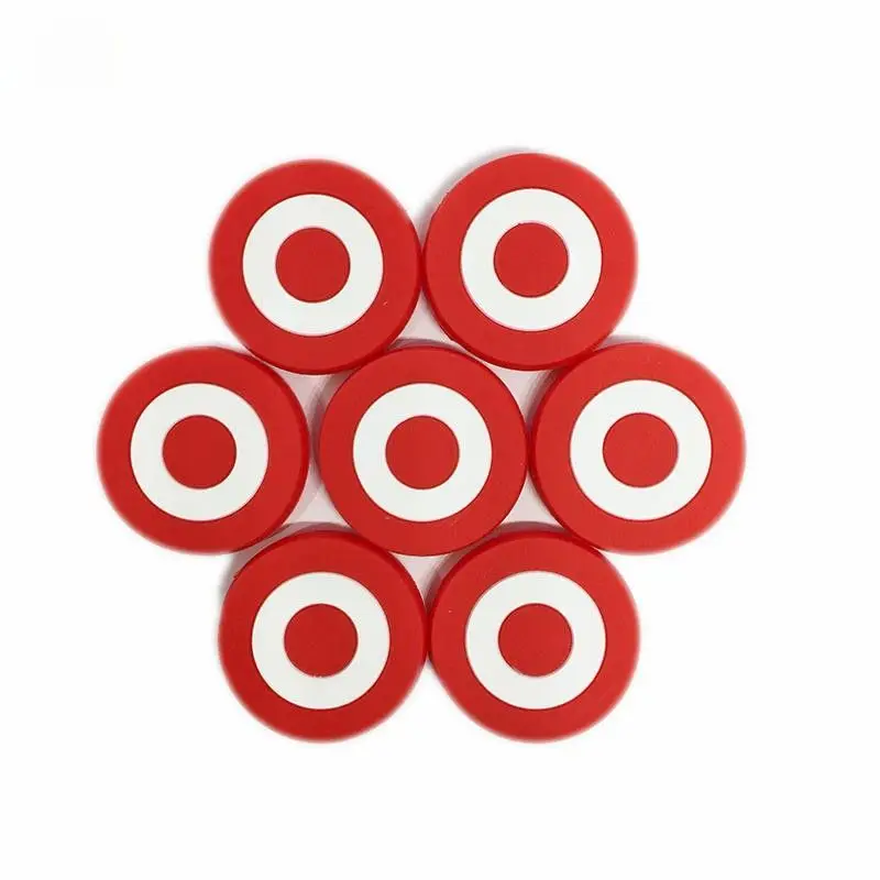Professional tennis training shock absorber ring red big bullseye personality pattern tennis racket shock absorber shock absorbe