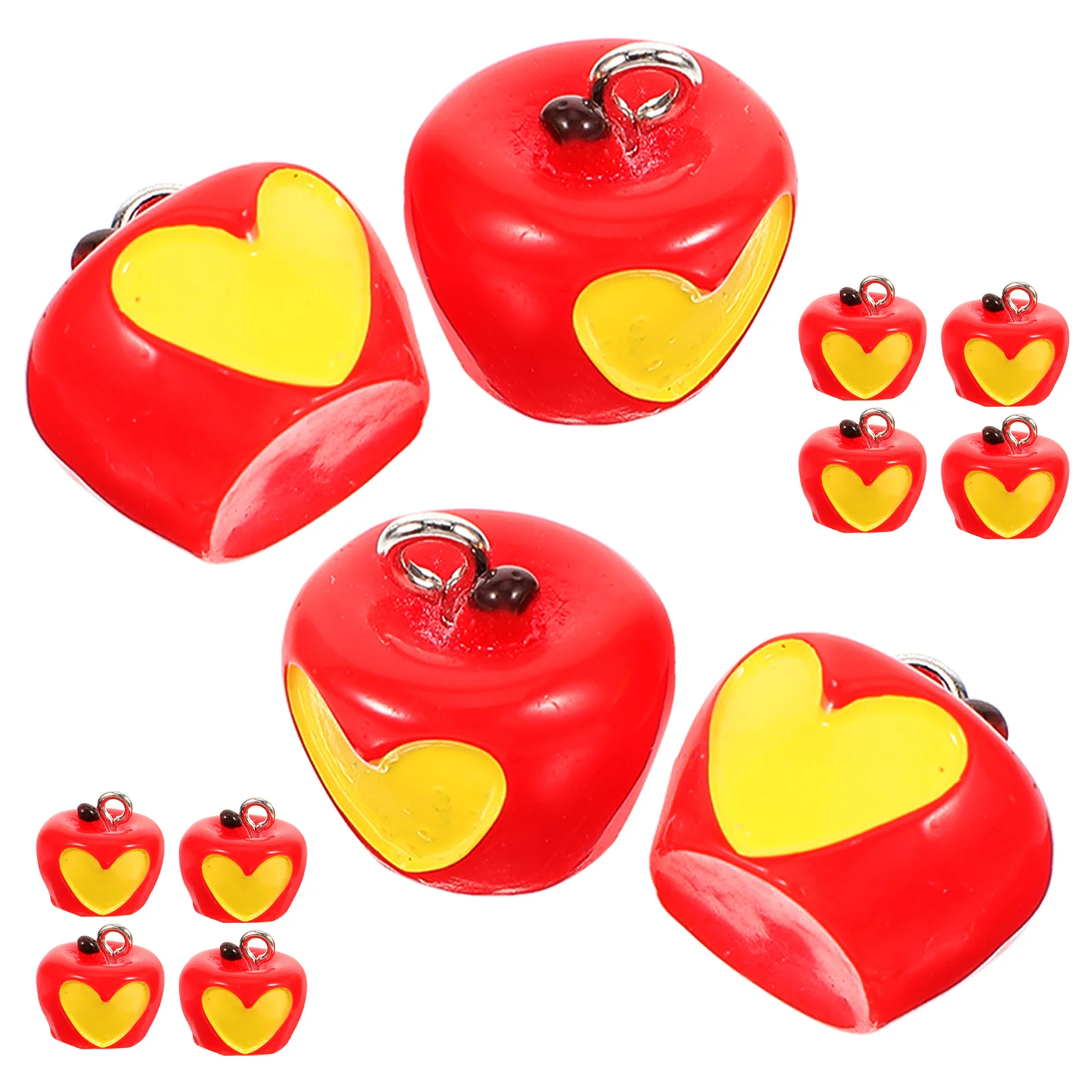 10 Uds. De dijes de llavero colgante para pulseras, Mini accesorios para manualidades para hacer joyas