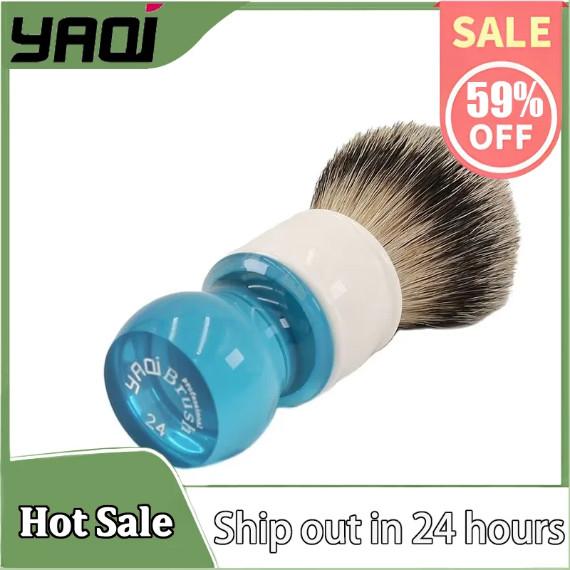 yaqi-24mm-aqua-highmountain-silvertip-blaireau-cheveux-blaireau-pour-hommes-outils-de-soins-de-voyage-professionnels-haute-densite