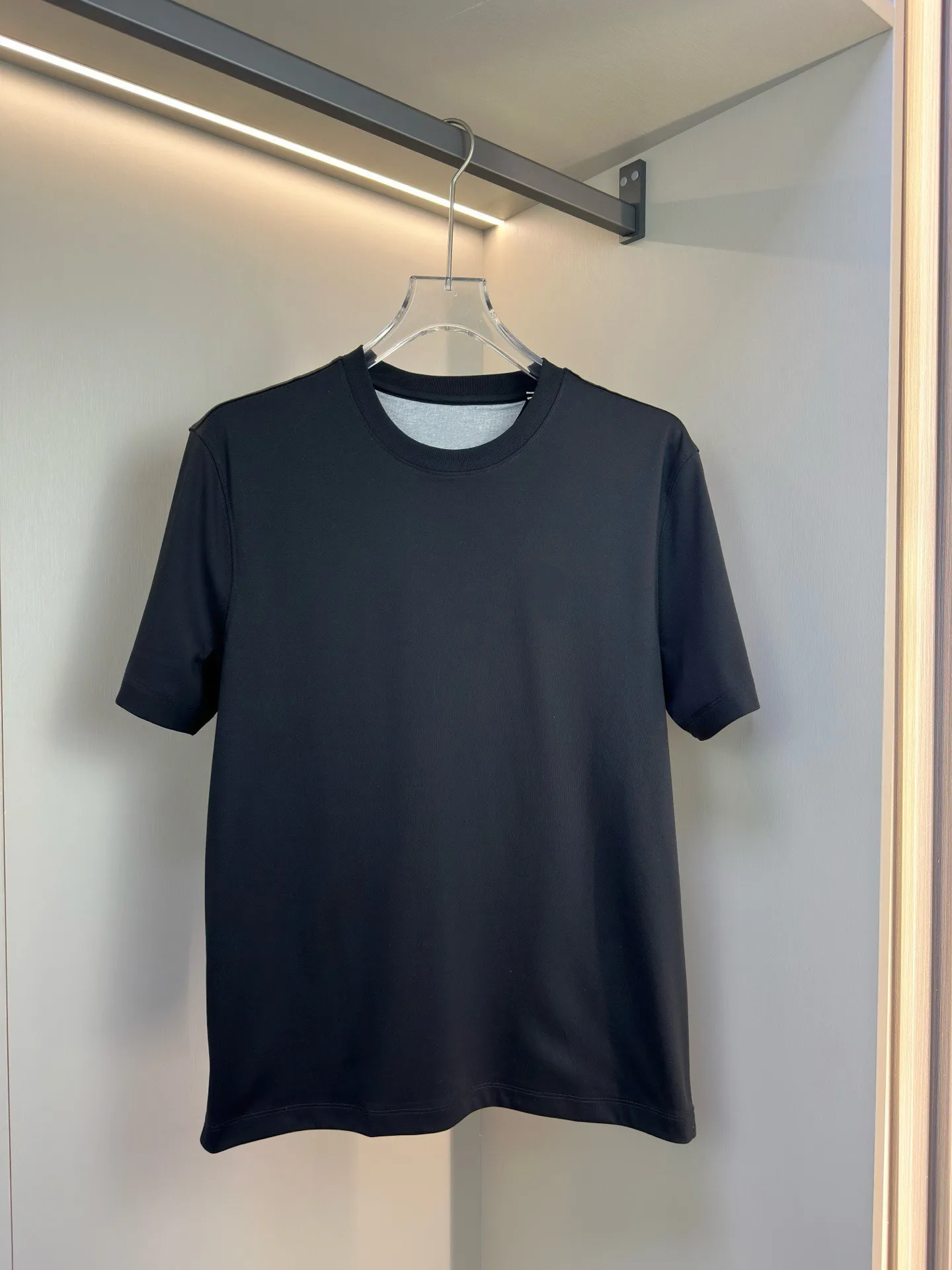 

Мужская повседневная футболка BC Old Money Wind Summer из 100% хлопка с круглым вырезом и коротким рукавом