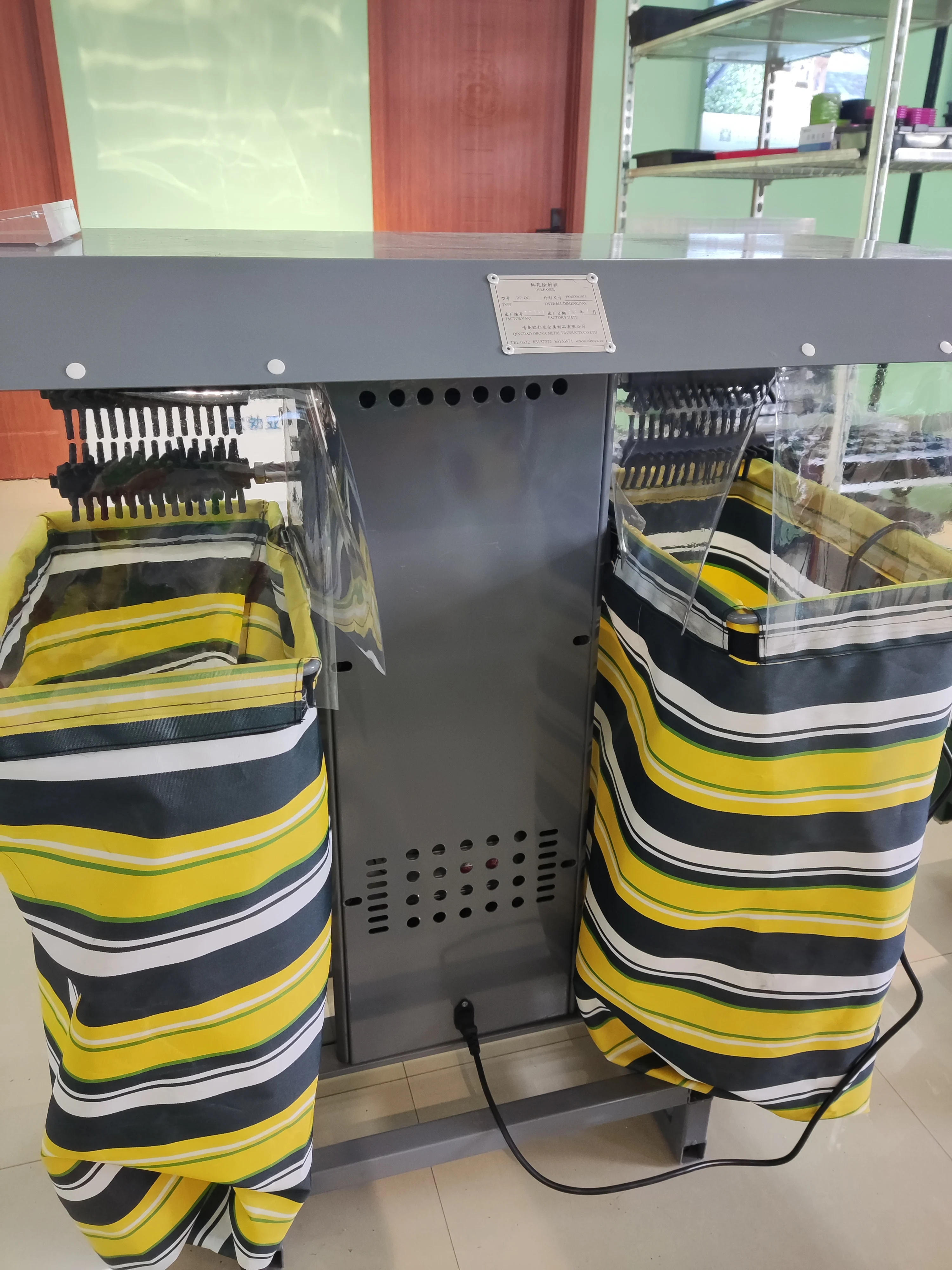 

Gold Seller Vertical Double Row to Remove Winding Machine and Process 40 Cut Flowers at the Same Time