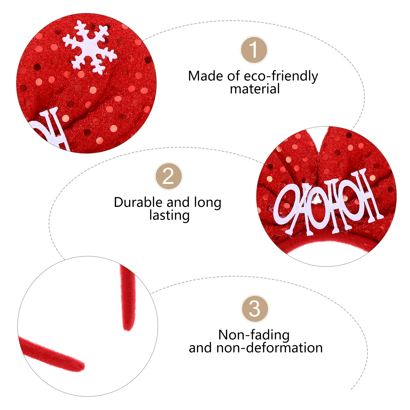 

2Pcs Butterfly Knot Hair Band Soft Comfortable Holiday Party Decorative Headband for Girls Women Festival Gift