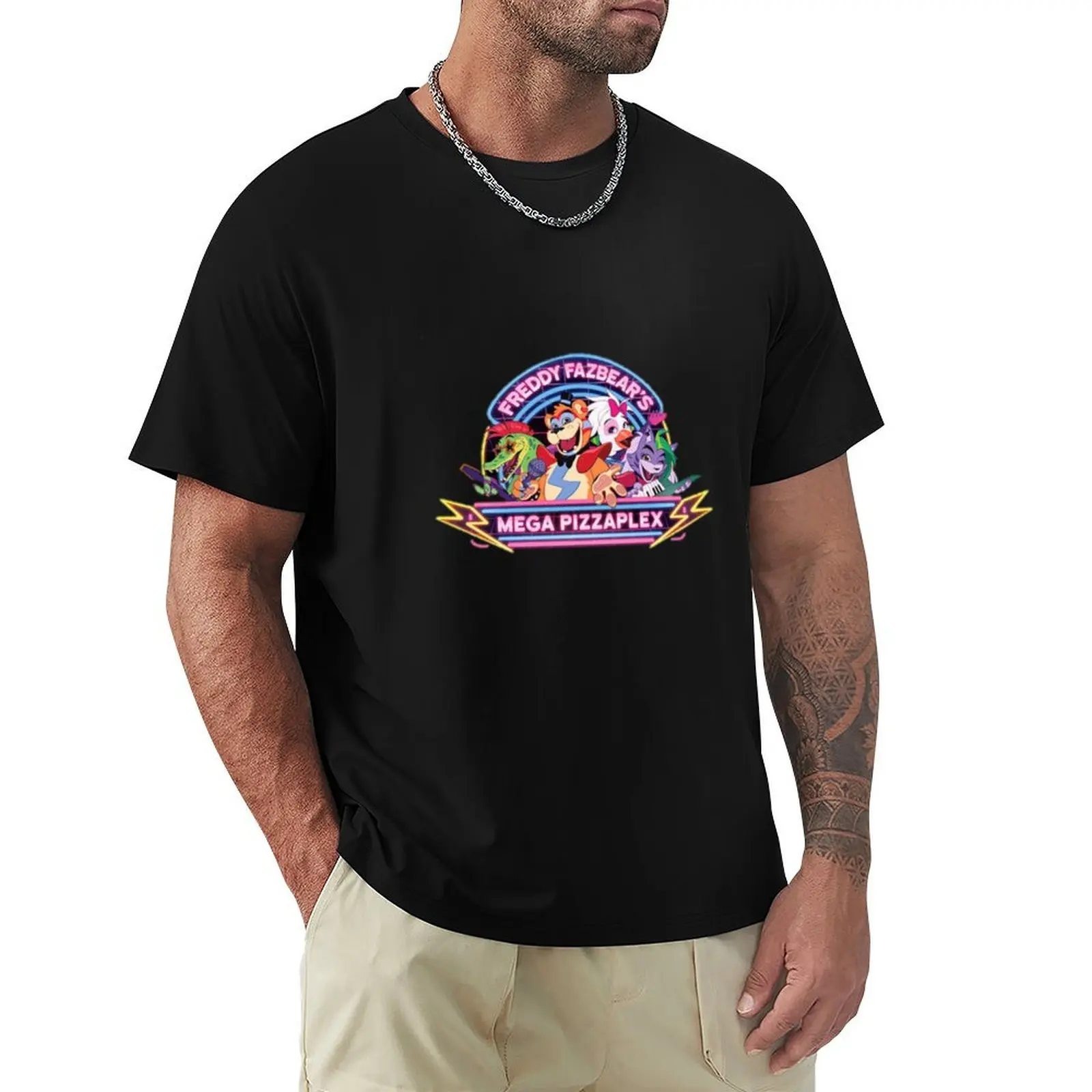 

Freddy Fazbear’s Mega Pizzaplex T-Shirt graphics shirts graphic tees oversized t shirt men