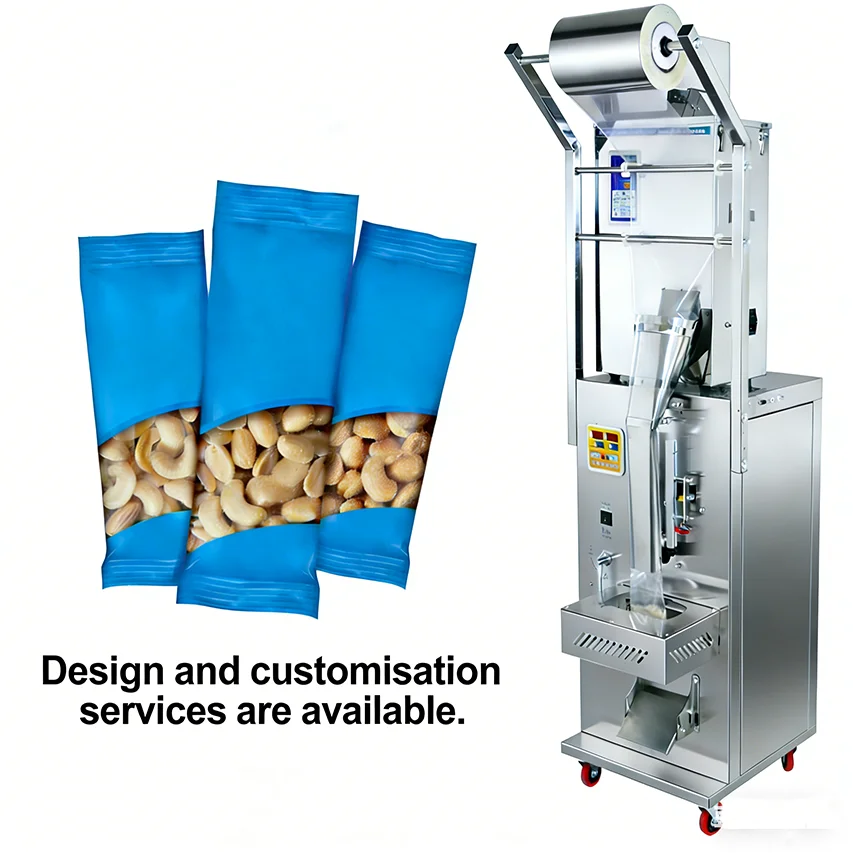 High-speed Automatic Granule Filling and Packaging Machine Is Designed for Use by Small Businesses.