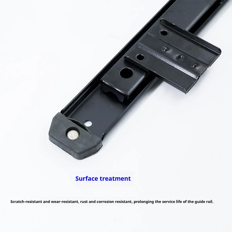 مكتب الكمبيوتر لوحة المفاتيح قاعدة رفع السكك الحديدية 27 35 واسعة قسمين دليل السكك الحديدية الكرة درج السكك الحديدية #3