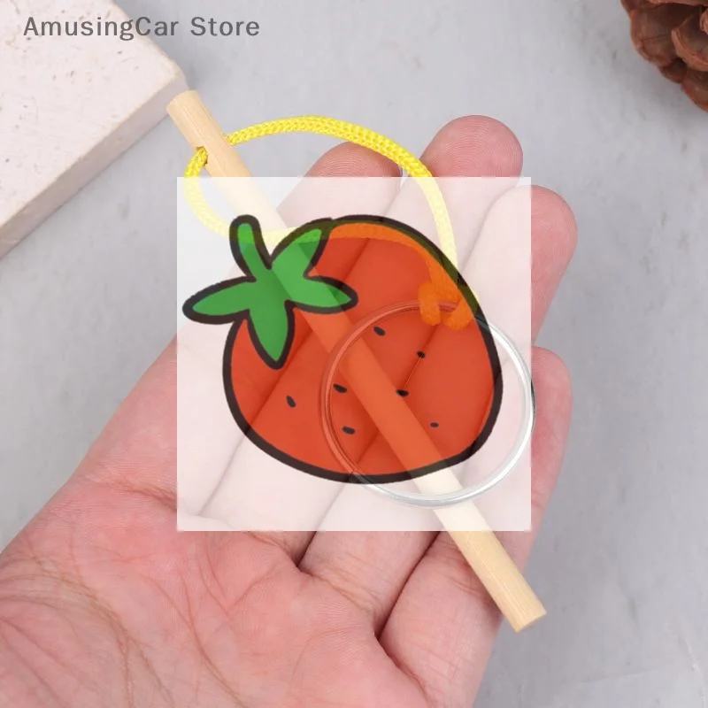 Bastão iq para treinamento cerebral, varinha mágica com corda e anel de metal, jogo educacional de quebra-cabeça, desenvolvimento cognitivo, jogo de treinamento cerebral