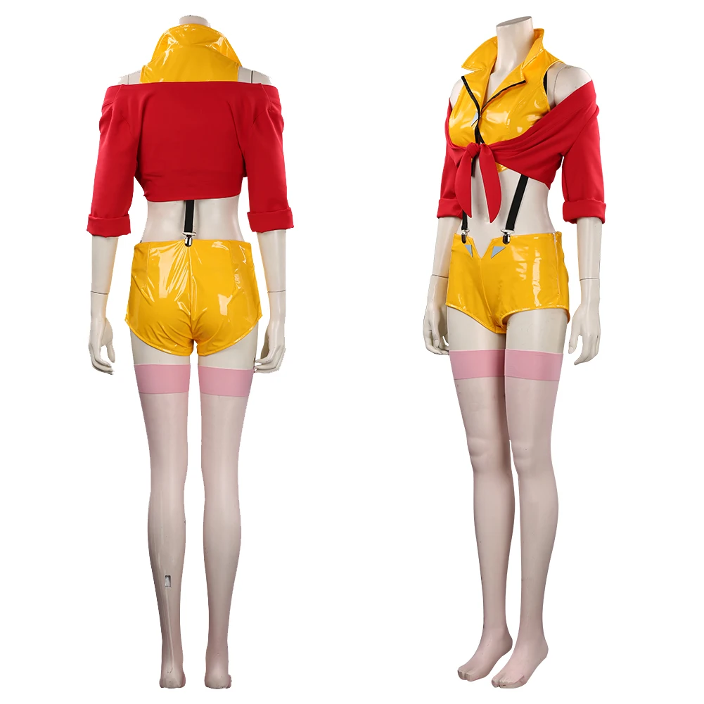 Faye Valentine Fantasy Anime Cowboy Cosplay Bebop Costume Disguise Adult Women Cosplay Roleplay Fantasia Outfits Female