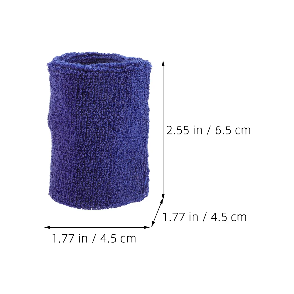 12 قطعة من أربطة دعم المعصم الرياضية قابلة للتنفس وقابلة للتمدد لأحزمة الرأس للتنس وكرة السلة واليوجا واللياقة البدنية #1