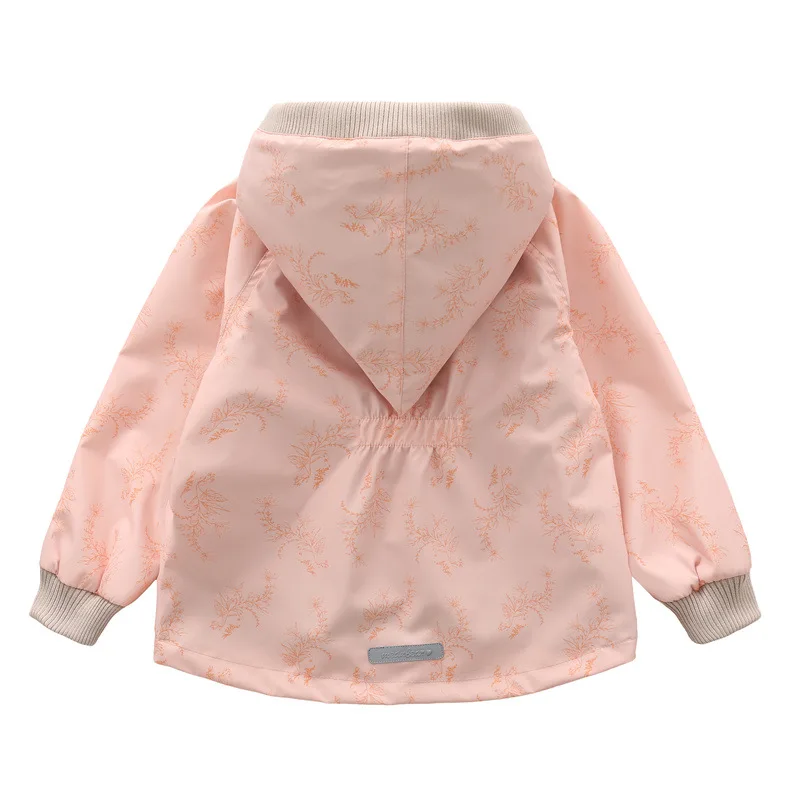 IYEAL Newest Boys Girls Waterproof Removable Cap Jackets With Pocket Cotton Lined Windbreaker Rain Jackets for Children Clothes