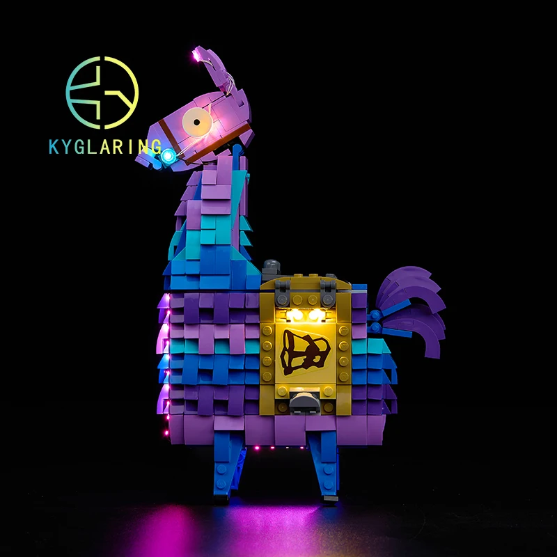 Kyglaring Led Lighting Set DIY Toys For 77071 Supply Llama Led Lights Kit Only(Not Included Building Blocks)