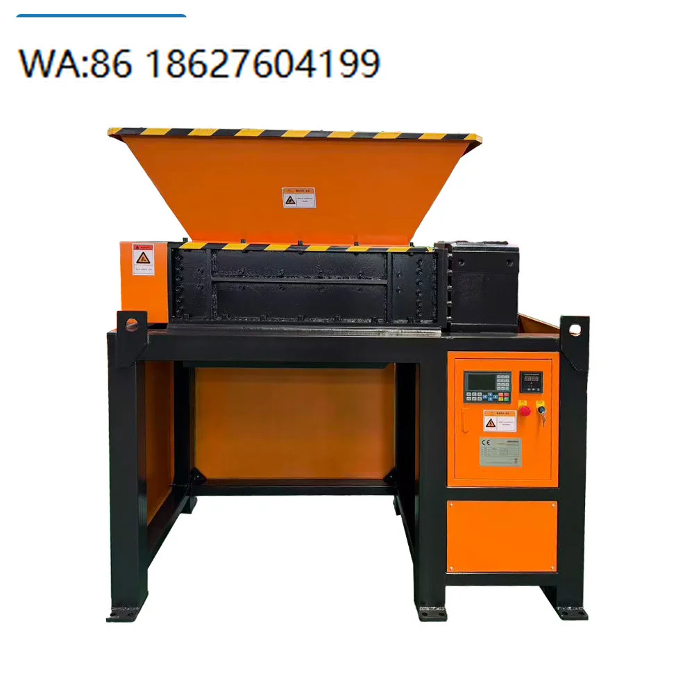 Stable Running Mini Tire Recycling Shredding Equipment Factory Direct Supply Waste Tire Scrap Disposal