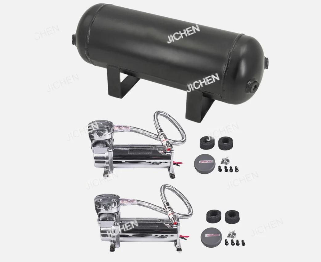 

Для ALITAIR 2 шт. 200 PSI 12 В воздушный компрессор 3 галлона комплект воздушного бака для тренировок в грузовиках