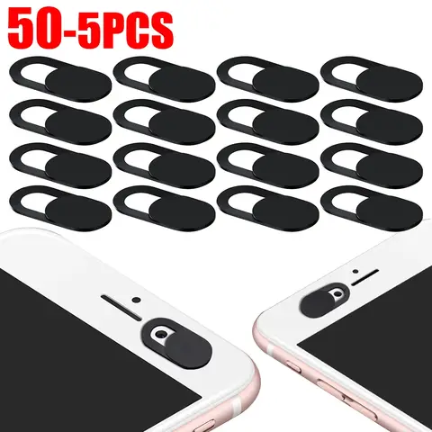 5-50 stuks webcam cover sluiter slider privacy beschermhoes voor iPad tablet webcam laptop pc mobiele telefoon lens camera sticker