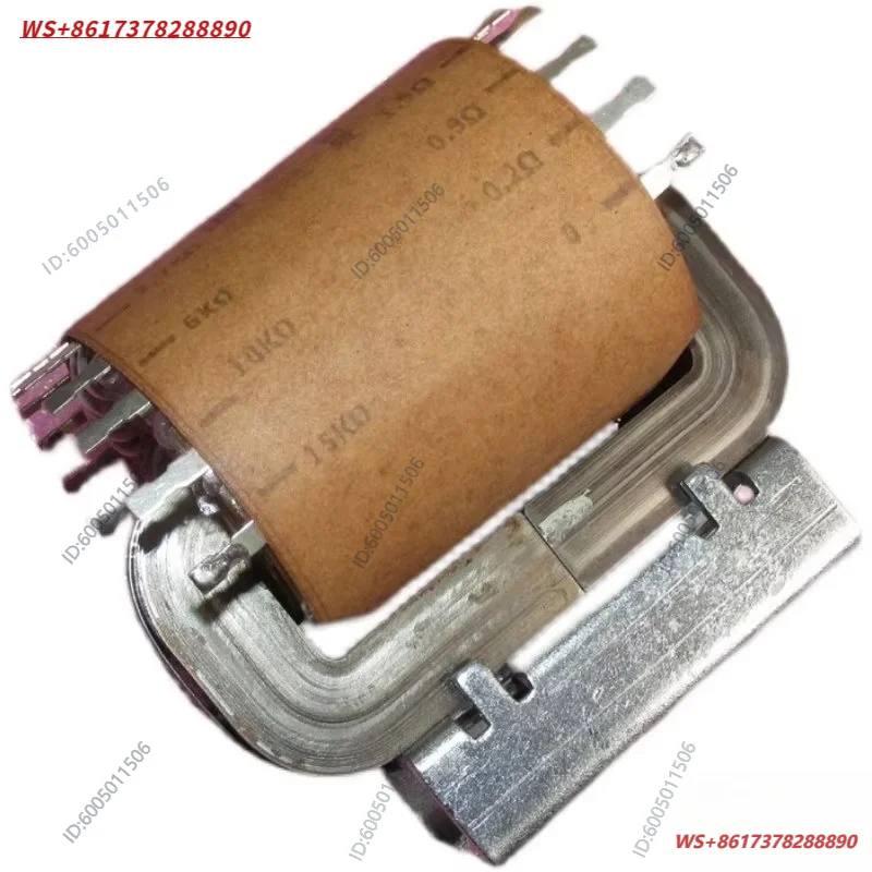 Amorphous broadband response autotransformer 600 ohm: 15K five-fold step-up 24-speed volume transformer