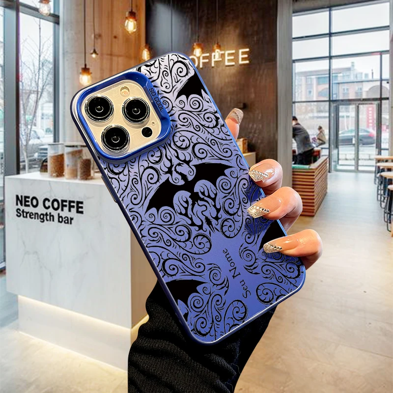 Dragon Totem Phone Case for iPhone 17 Pro Max16 15 14 13 Pro 12 11 Pro Xs X XR Max Air Laser Hard PC+TPU Cases Back Cover X107P1