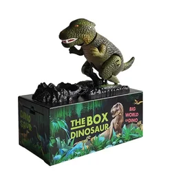 Eating Money Dinosaur Piggy Bank, Cartoon Money Safe Piggy Bank, Children's Birthday Gift Toy, Cash Coin Storage Box, Coin Bank