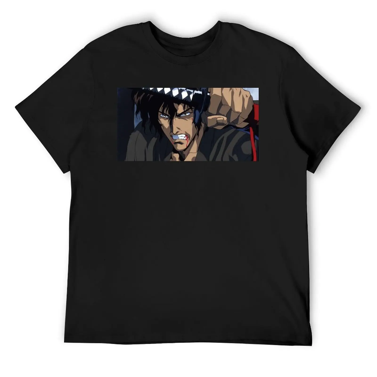 

Ninja Scroll T-Shirt anime figures vintage anime shirt Aesthetic clothing for a boy mens designer clothes