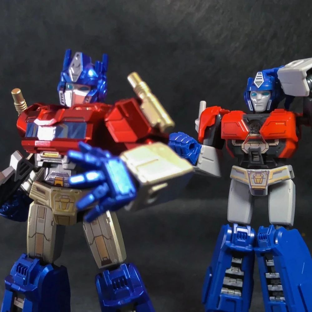 Optimus Prime figura de acción Bruco bloque de construcción hombre Transformers Legend Edition montaje coleccionable decoración de escritorio regalos para niños