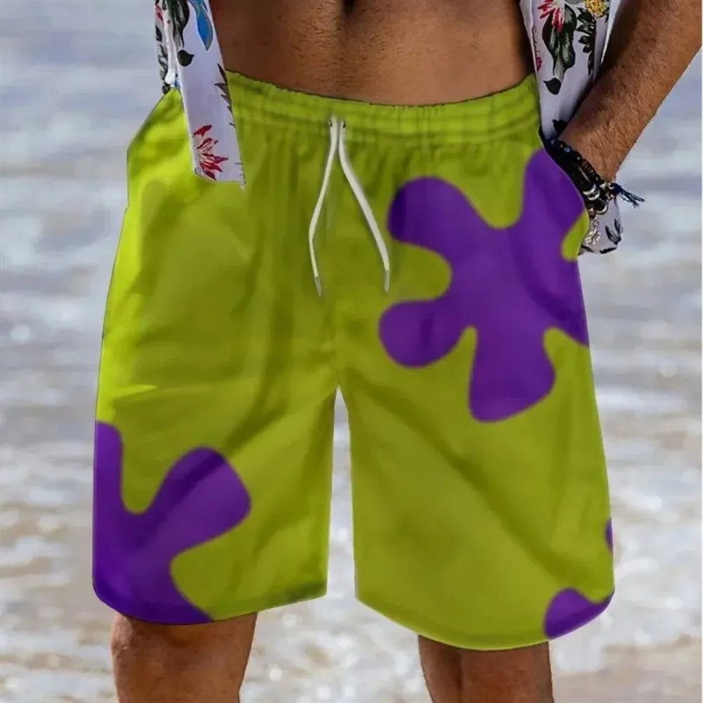 2026 Fashion Men's Sport Pants, Loose Lightweight Beach Vacation Summer Casual Shorts