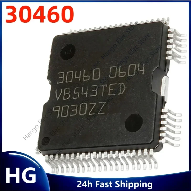 

5pcs/lot 100% Original brand new 30460 HQFP64 IC Car engine computer board ECU chip For BOSCH driver IC chip