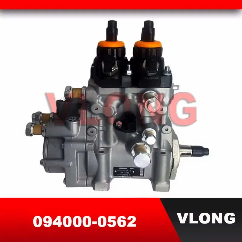 High Pressure Fuel Injection Pump For SH450-3B ZAX490-5A Excavator ISUZU 6UZ1 6WG1 HP0 Diesel Oil Pump 094000-0562 8-98013910-1