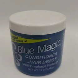 1bottle Blue Magic Hair Styling Waxes & Cream& Scalp conditioner Styling Cream Hair Styling Putties /340g