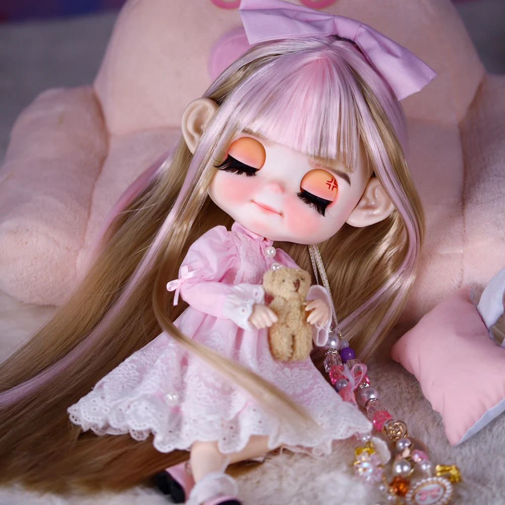 ICY DBS Blyth Doll 1/6 Jointed 30cm Hand-Painted Set Pouting Crying Expression Doll BJD Toy Fashion Gift