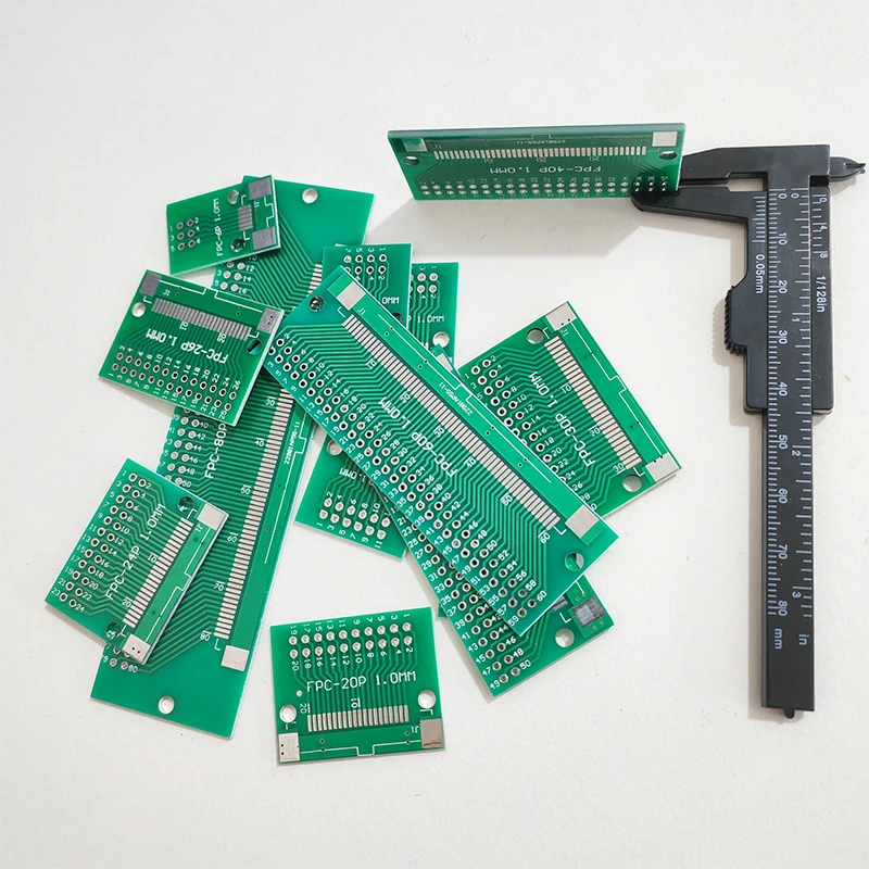FPC/FFC Flexibles Flachbandkabel-Adapterboard 0,5MM/1,0MM/Abstand bis zu 2,54mm 6P/8P/10P/12P/20P/24P/26P/30P/34P/40P/50P/60P/80P – Detail 4