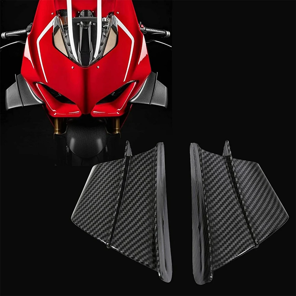 AU16-1 Pair Motorcycle Side Winglet Aerodynamic Wing Deflector Spoiler For Kawasaki Ninja 650 400 300 250 H2R ZX-14R ZX-10R ZX-6