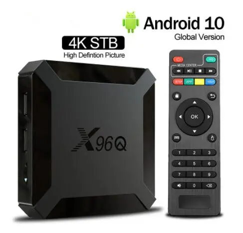 

ТВ-приставка X96Q Android 10 с процессором Allwinner H313 и Wi-Fi 2.4G