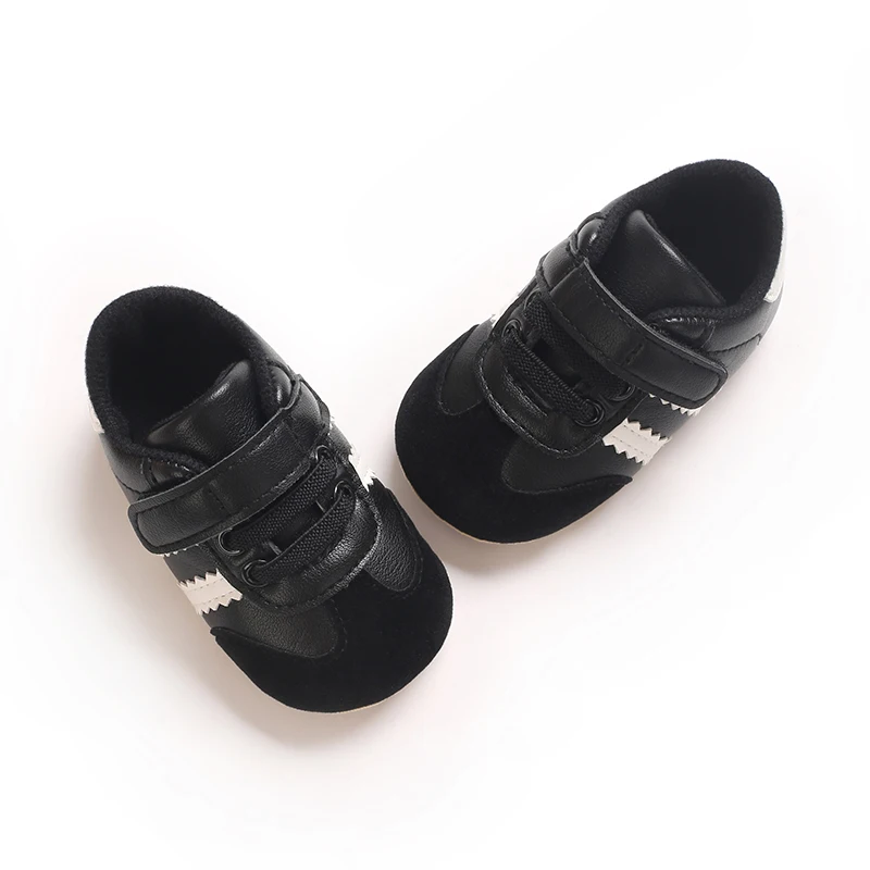 Modische koreanische Version von Herren- und Damen-Sportschuhen, Indoor-Schuhe mit weicher Gummisohle, rutschfest, für Babys von 0-18 Monaten. – Detail 14
