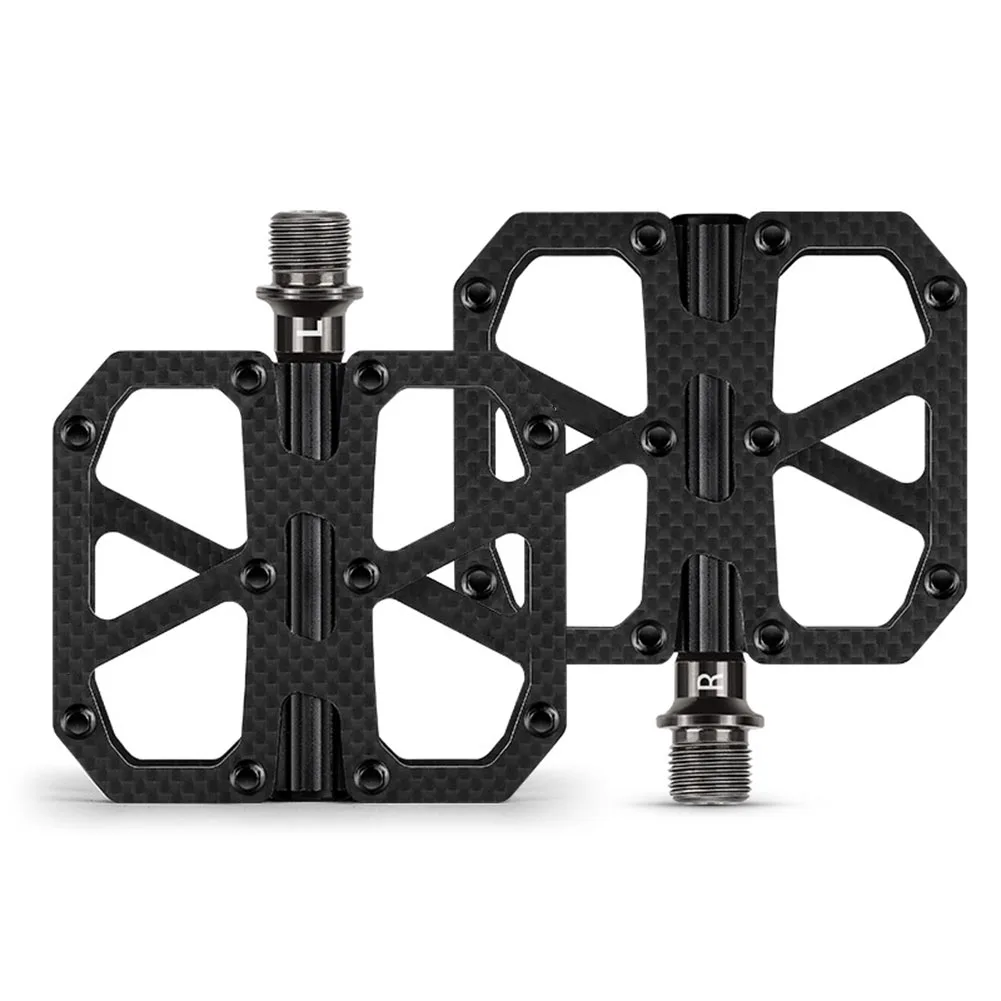 Sealed Bearing Pedal T700 Carbon Fiber Pedal For Efficient Riding High Grip Stability Steel Axle Core Double-sided Screw Gripper