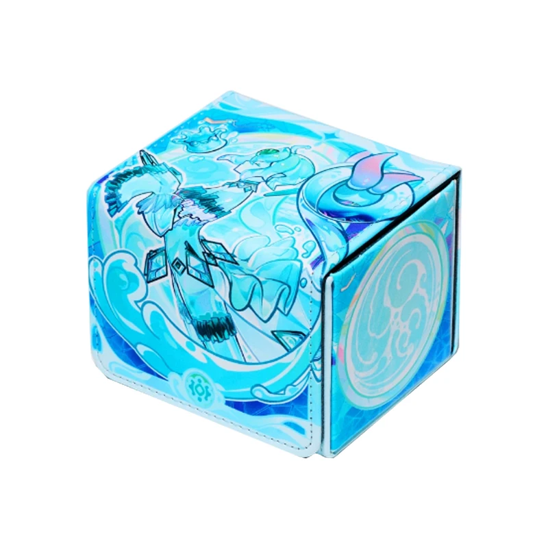 

Diy Self Made Yu-Gi-Oh! Icejade Ran Aegirine Card Storage Box Ygo Icejade Ran Aegirine High-End Leather Card Storage Box