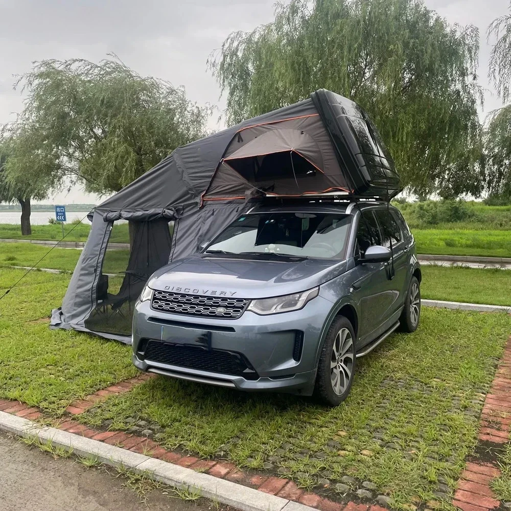

New ABS Hard Shell Rooftop Tent Camping Folding Roof Top Tent
