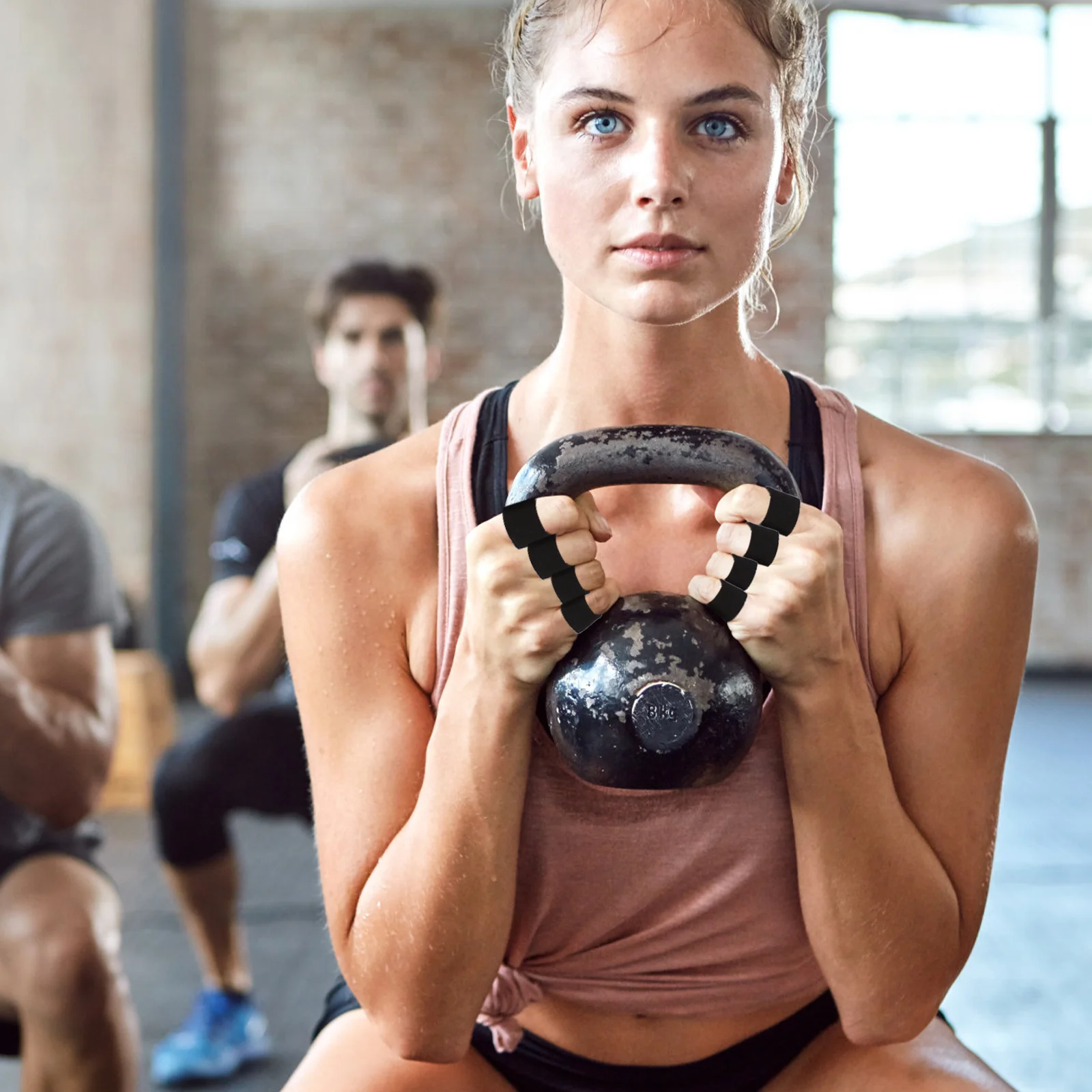 

1Pair Workout Gloves for Gym Strength Training Protective Lifting Grips Breathable Palm Support Fitness Accessories