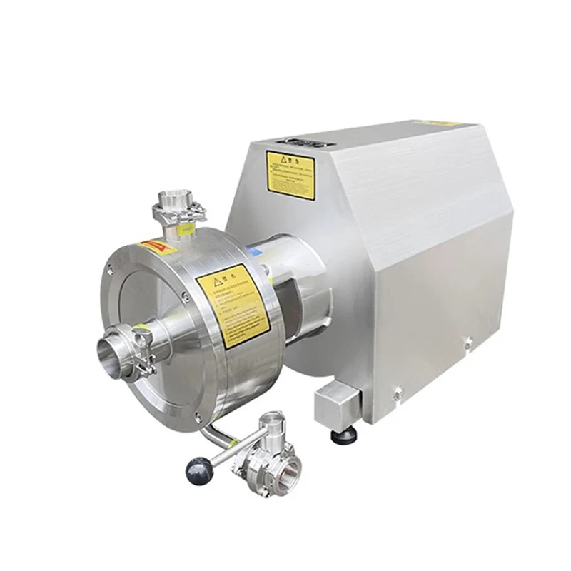 SRH-1-60 Electric High Shear Emulsification Pump Stainless Steel Single-Stage High-Speed Homogeneous Mixing Shearing Pumps 1.5KW