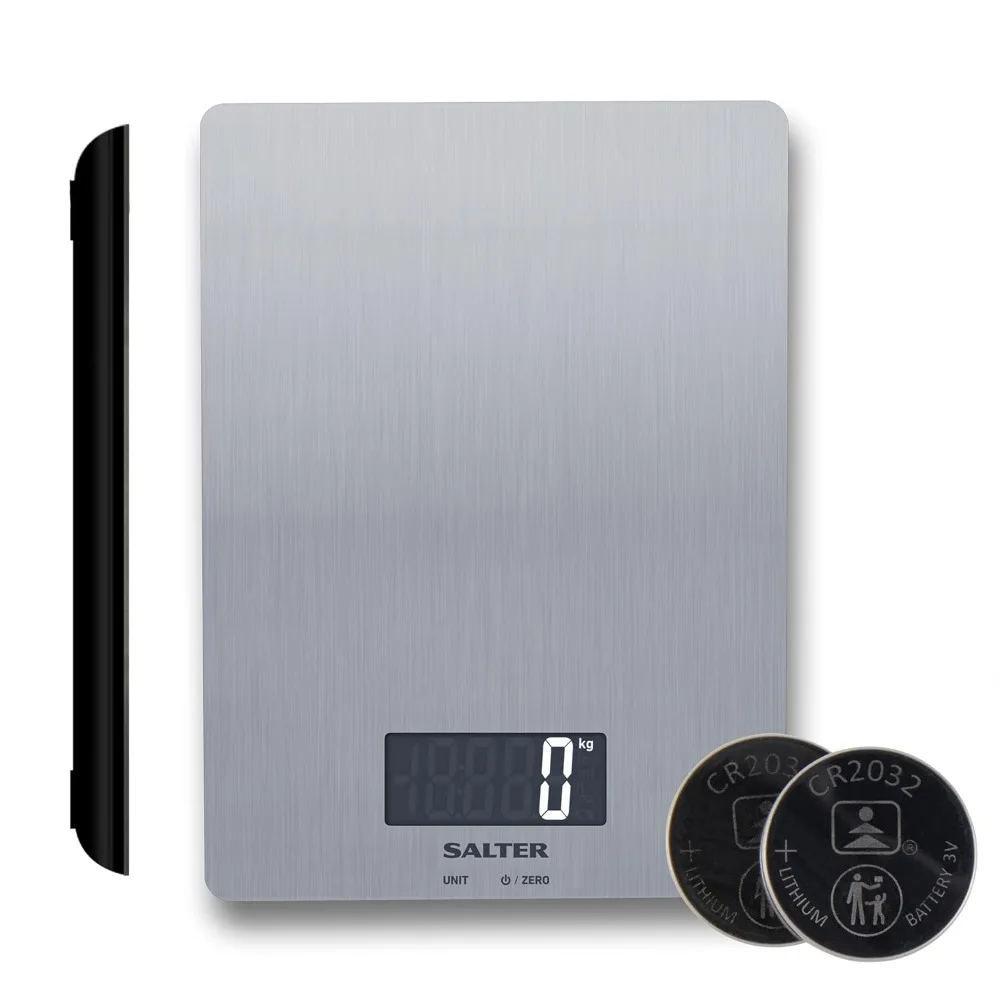 

Kitchen Scale - 5 Kg Max Capacity, Sleek Food Weighing Baking/Cooking Scales, LCD Display, Premium Stainless Steel