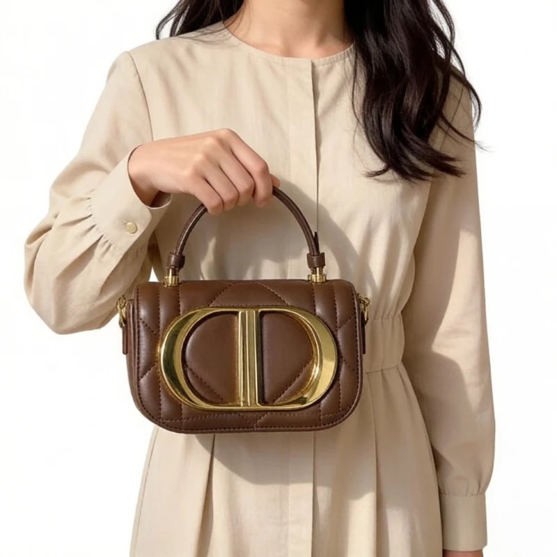 

High-End Minimalist Diaper Bag Fashionable Vintage Crossbody Original Retro Leather Messenger Bag For Women Shopping