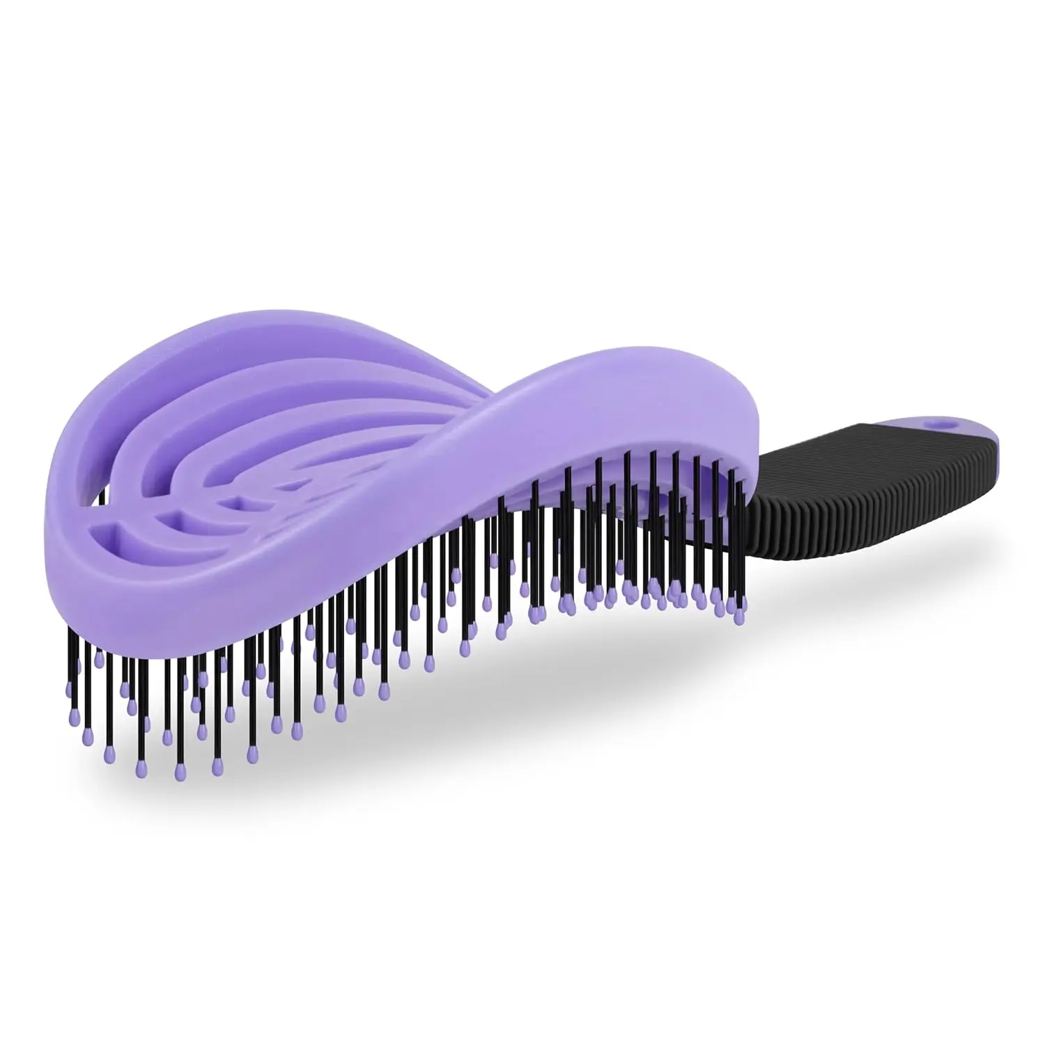 

Термостойкая двойная изогнутая расческа для всех типов волос, придает объем и уменьшает время высыхания