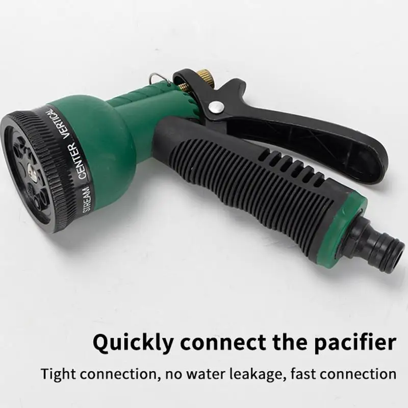 Garden Hose Spray Nozzle Heavy Duty Anti-Leak Adjustable Multi Spray Modes for Yard Watering Car Washing
