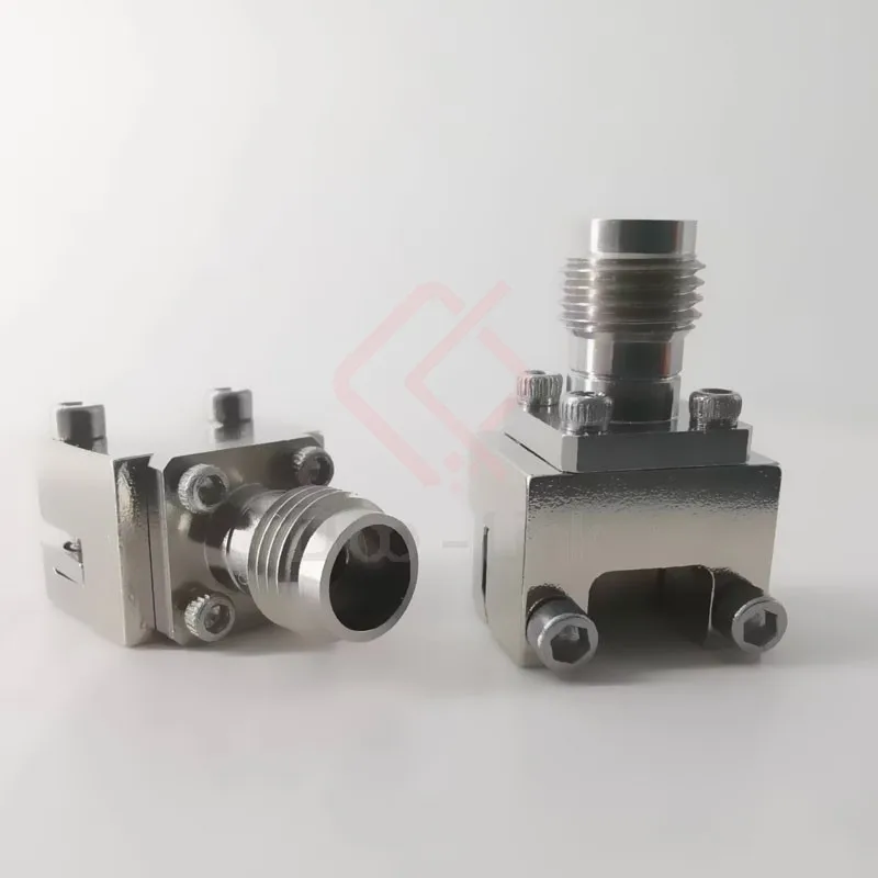 ไมโครเวฟ RF 2.92-KFD End Launch หน้าแปลน 2.92 มม.Clamp Connector BOARD end EDGE 40GHz