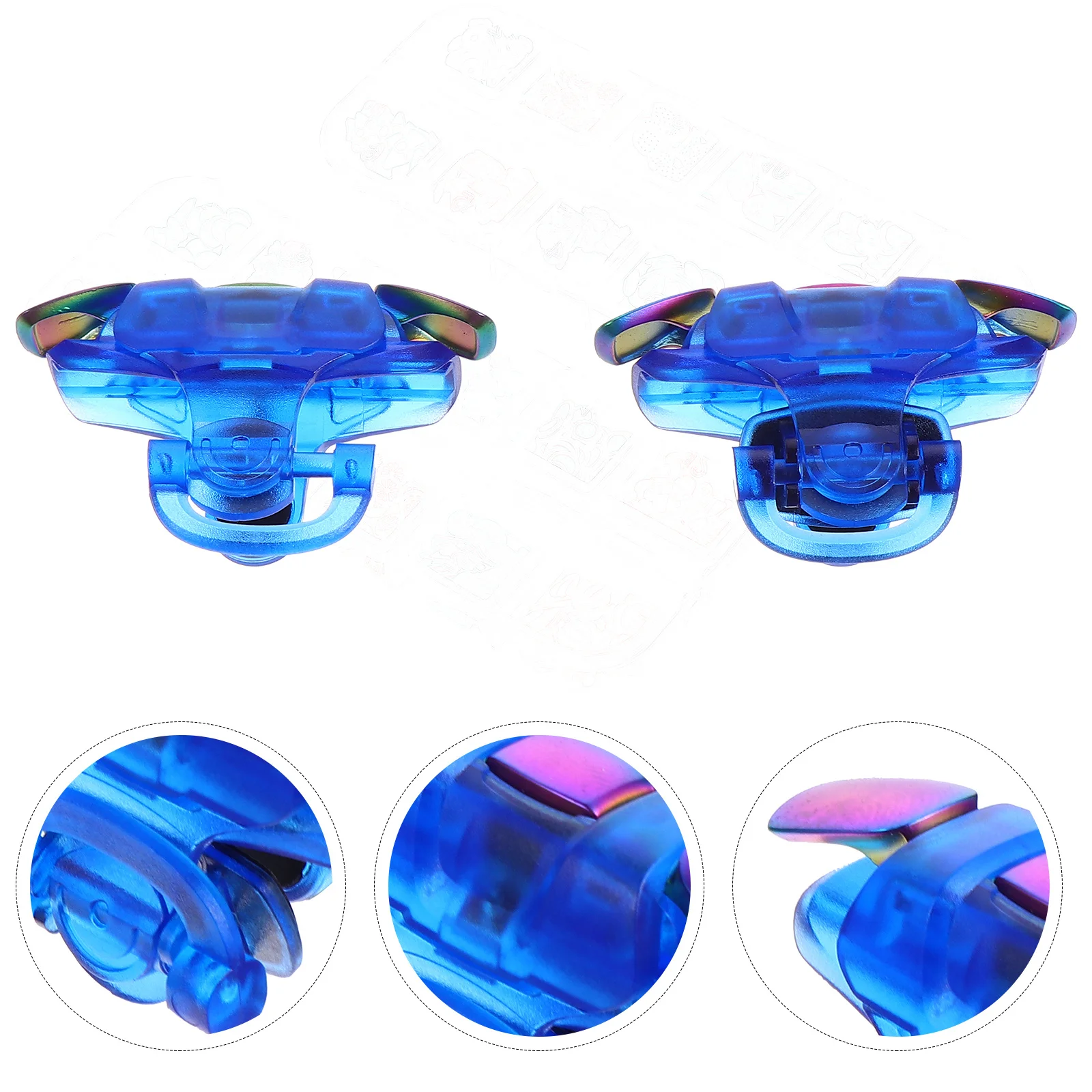 Picture 5: 1Pair Metal Game Handle Accessories Durable Portable Lightweight Immediate Use Enhance Gaming Mobile Game Controller