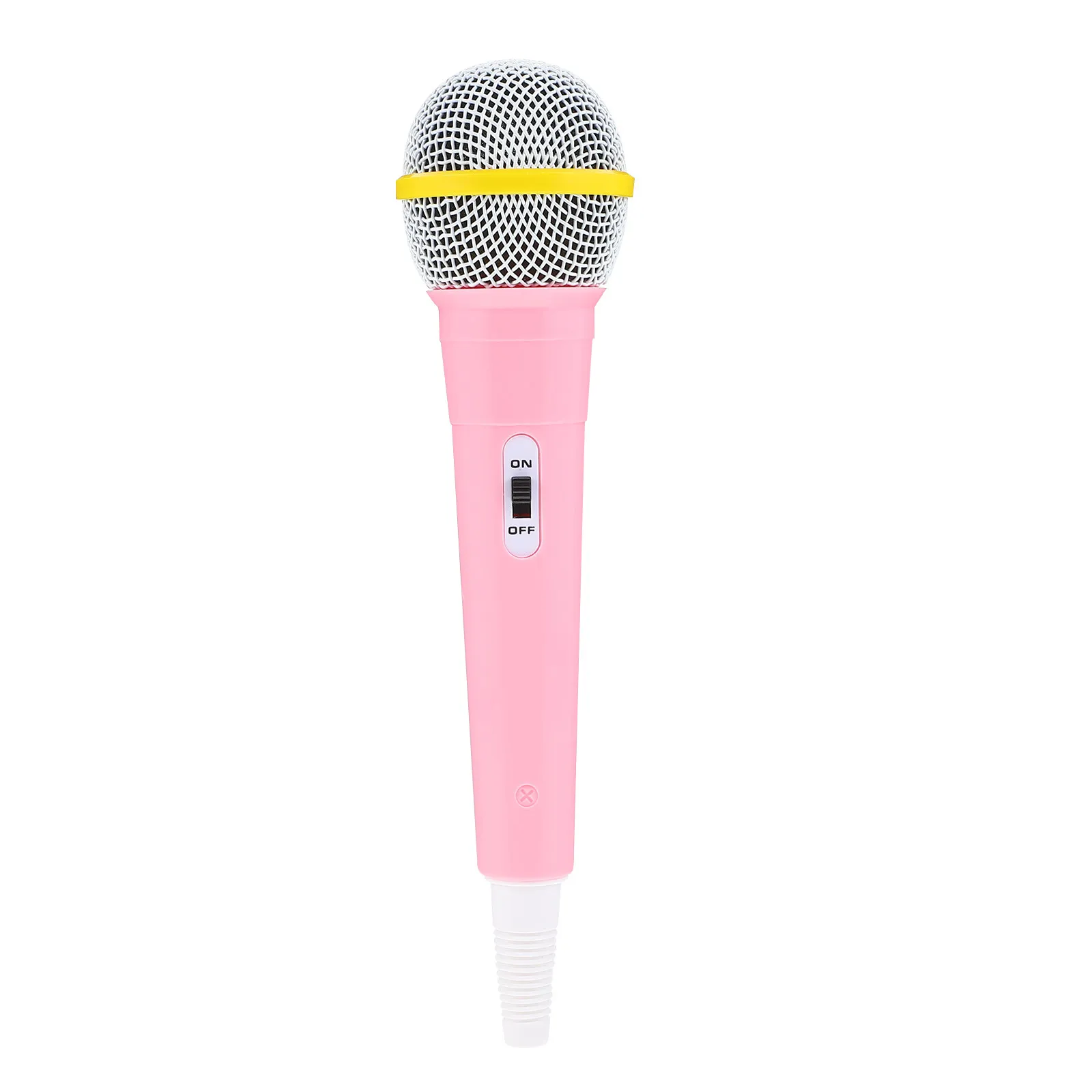 

Compact Lightweight Simulated Microphone Prop for Kids Stage Lip Sync Cosplay Performance Gift Creative Realistic Design Plastic