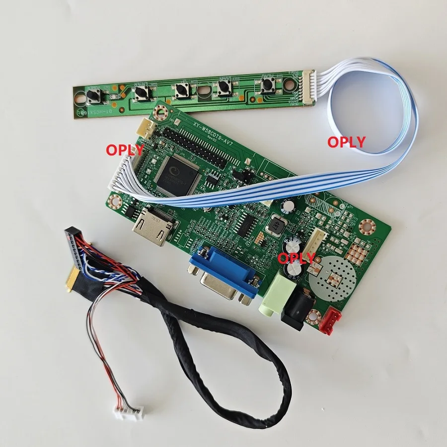 

Комплект рабочий для B116XW02 V1 B116XW03 V1 B116XW02 V0 B116XW03 V0 1366x768 ЖК-панель 11,6 дюйма 58C Плата контроллера VGA HDMI-совместимая