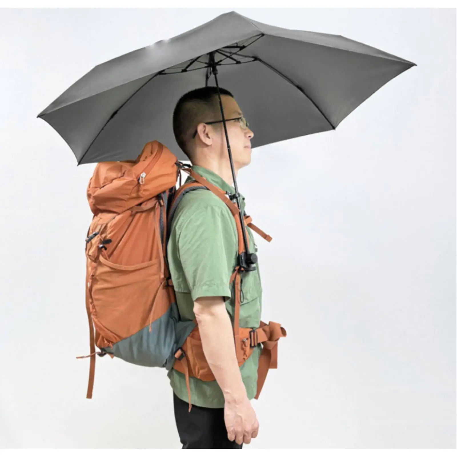 Umbrella Holder Strap Only Lightweight Webbing Plastic Support for Backpack Walking Cycling Golf Picnic Outdoor Use