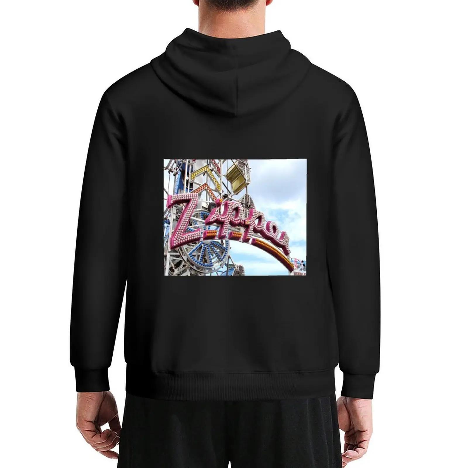 

Zipper (Ride at the fair) Hoodie men wear men clothes korean style clothes blouse men hoodie