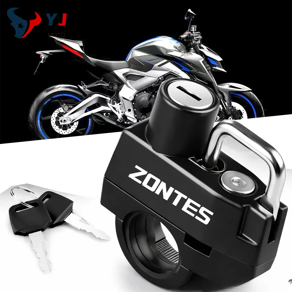 Motorcycle Helmet Lock For Zontes G1 125 ZT125 G1 ZT125U ZT 125 U ZT 310X ZT310R Anti-theft Locker Helmet Lock Locking Device