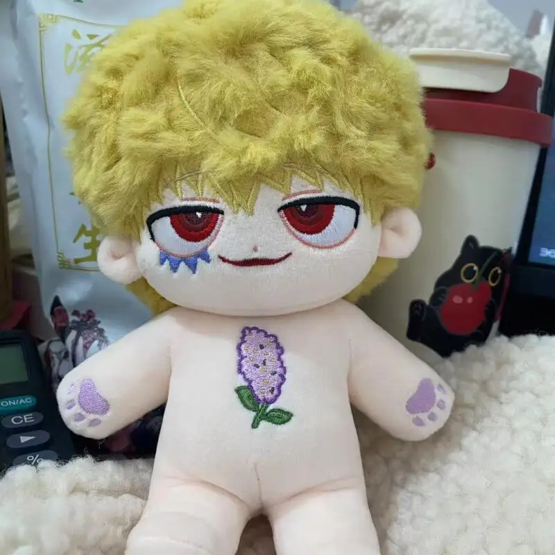 One Piece No Skeleton Standing Posture Cartoon Plush Filling Naked Doll Bed Decoration Accompanied By Toy Friend's Holiday Gifts