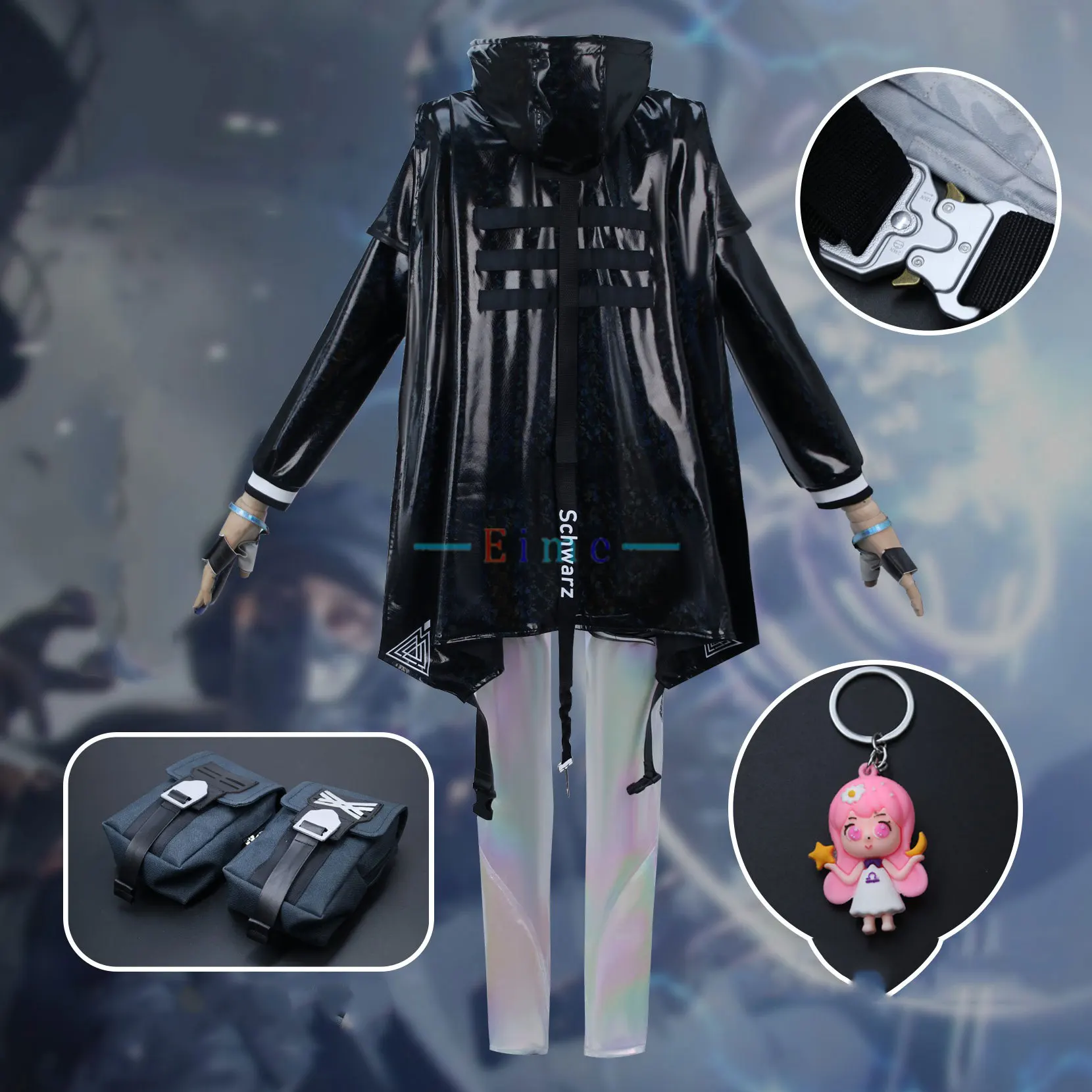 لعبة دلتا فورس لونا كيم تأثيري حلي المرأة يتوهم موحدة قبعة الدعامة هالوين كرنفال حفلة البدلة لعب الأدوار القماش مخصص