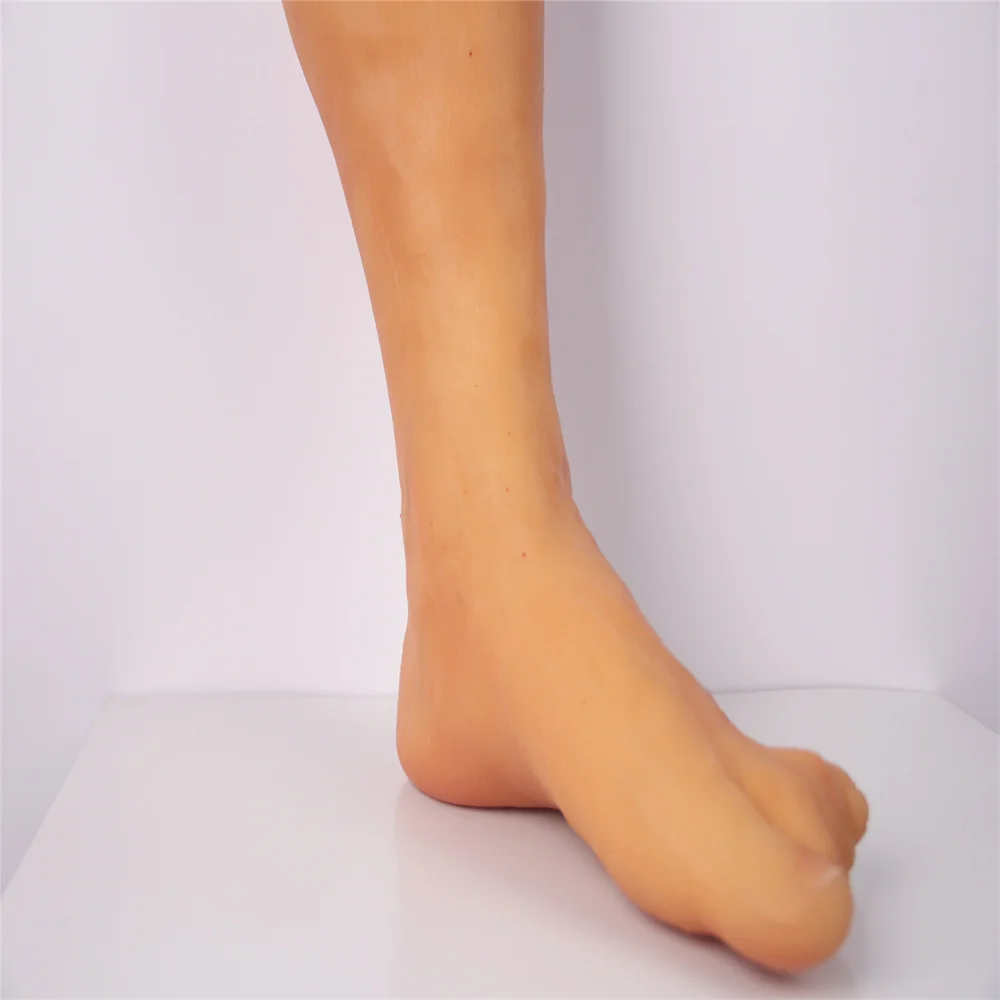 Imagem -03 - Luvas Reais Unisex Silicone Tpe Corpo de Manequim do pé Feminino Adereços Protéticos Mágicos da Criança Cosmetologia Médica E181 40*25cm